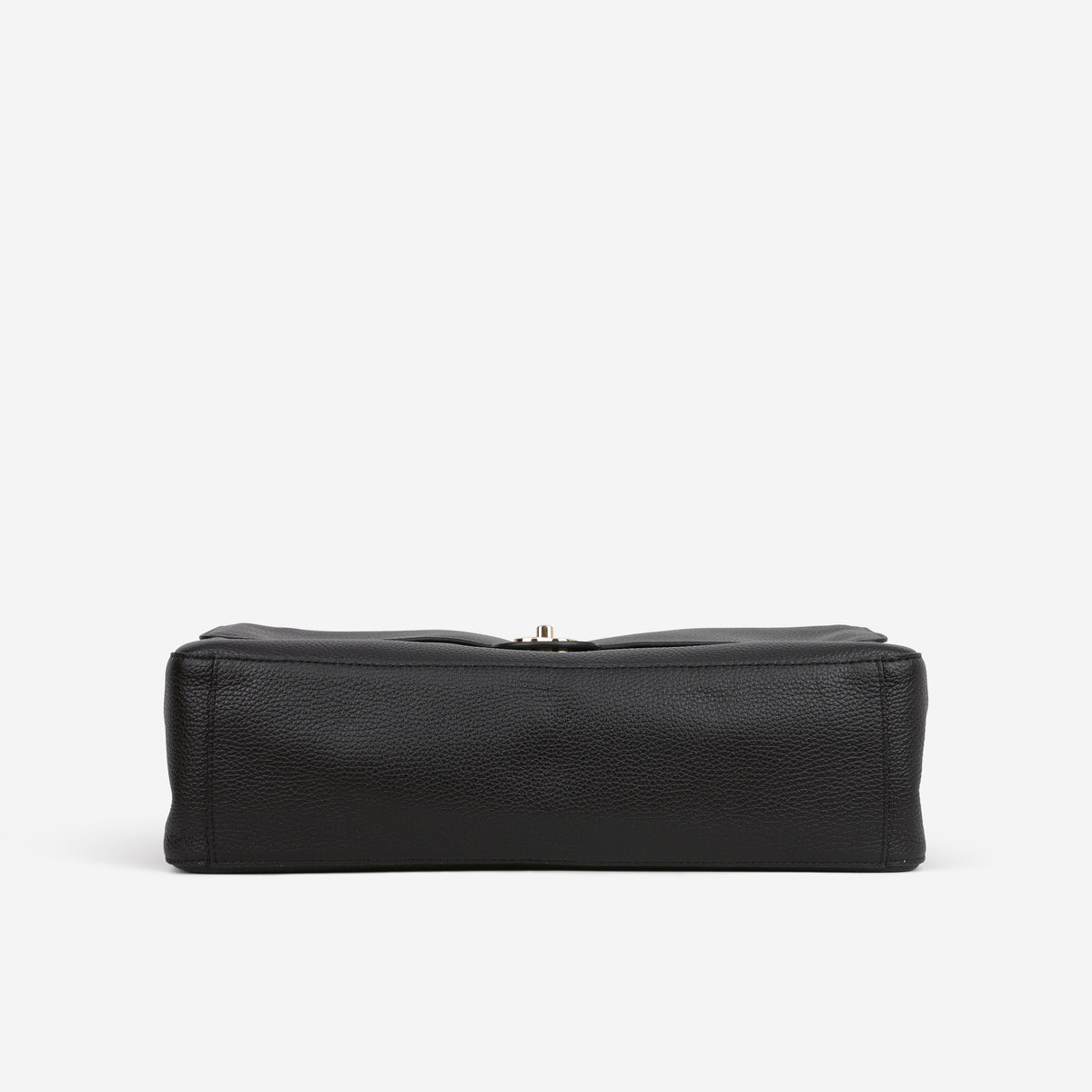 Chanel Maxi Flap 38 Bag - Black Grained Calfskin | Gold Hardware
