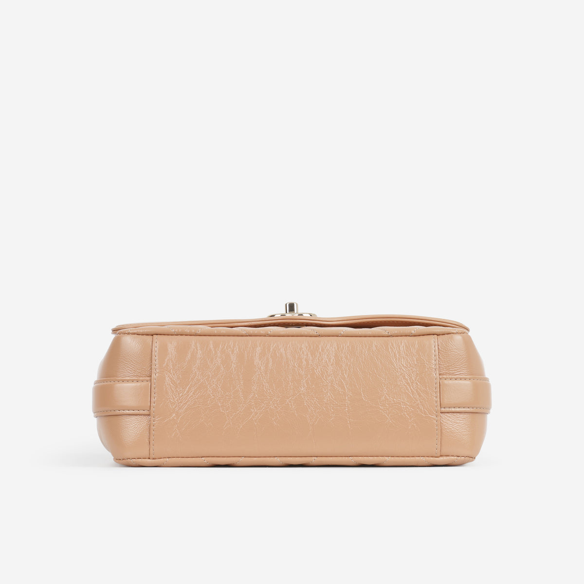 Chanel Hold The Line Flap - Caramel Shiny Crumpled Calfskin | Champagne Gold Hardware