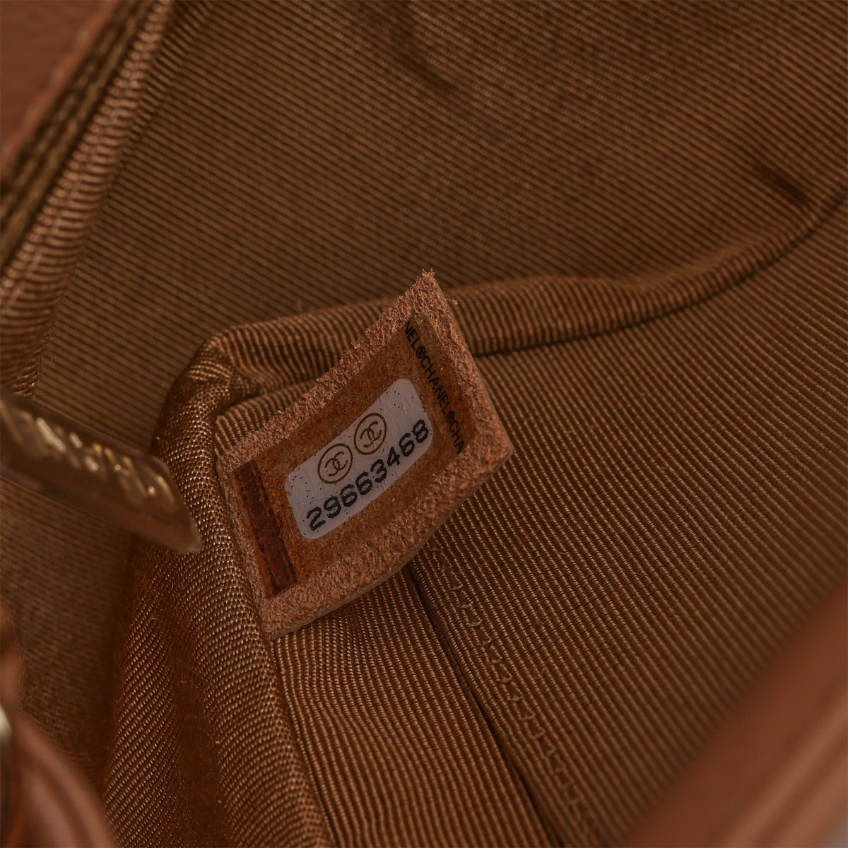 Chanel Hold The Line Flap - Caramel Shiny Crumpled Calfskin | Champagne Gold Hardware