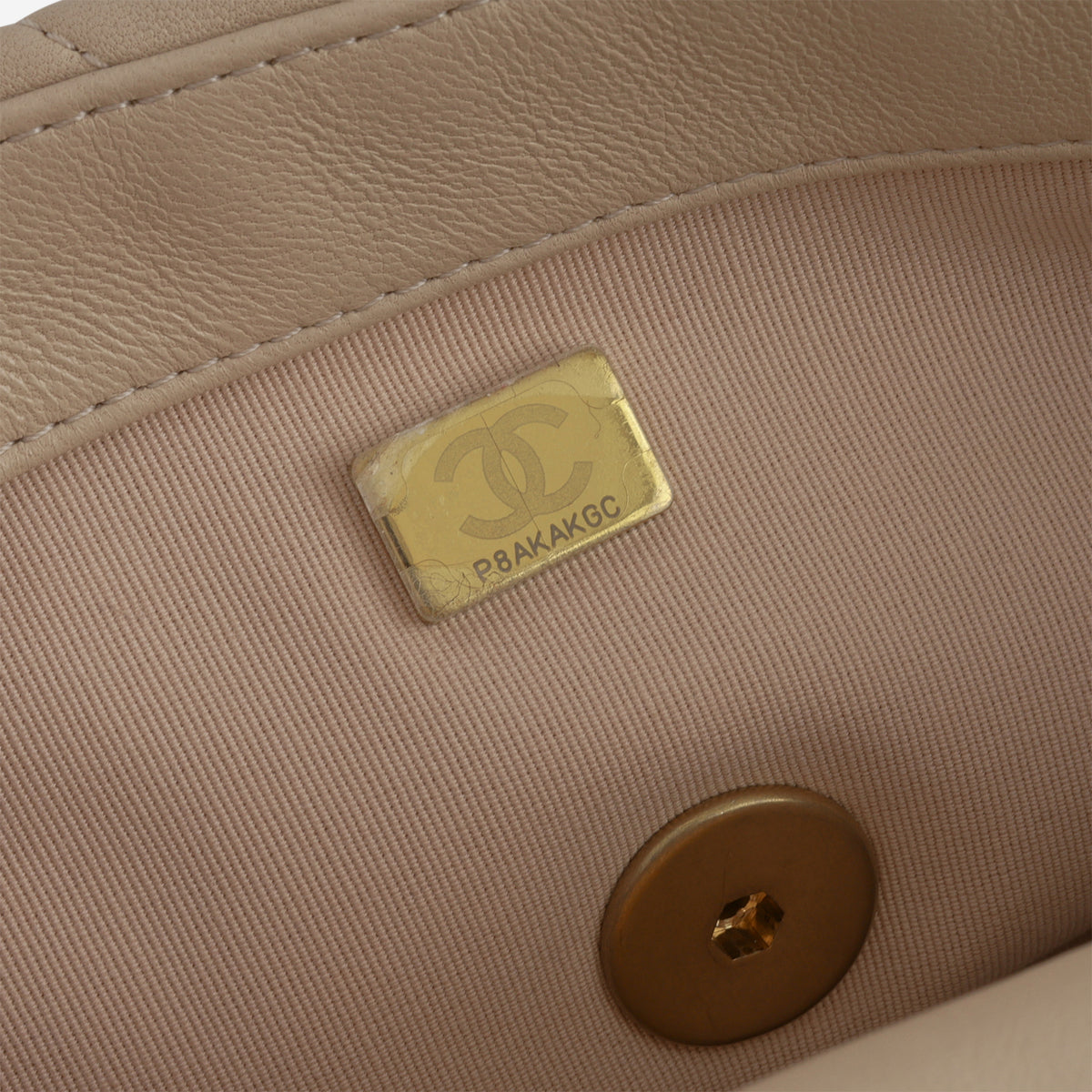 Chanel Small 19 Flap - Beige Lambskin | Mixed Hardware