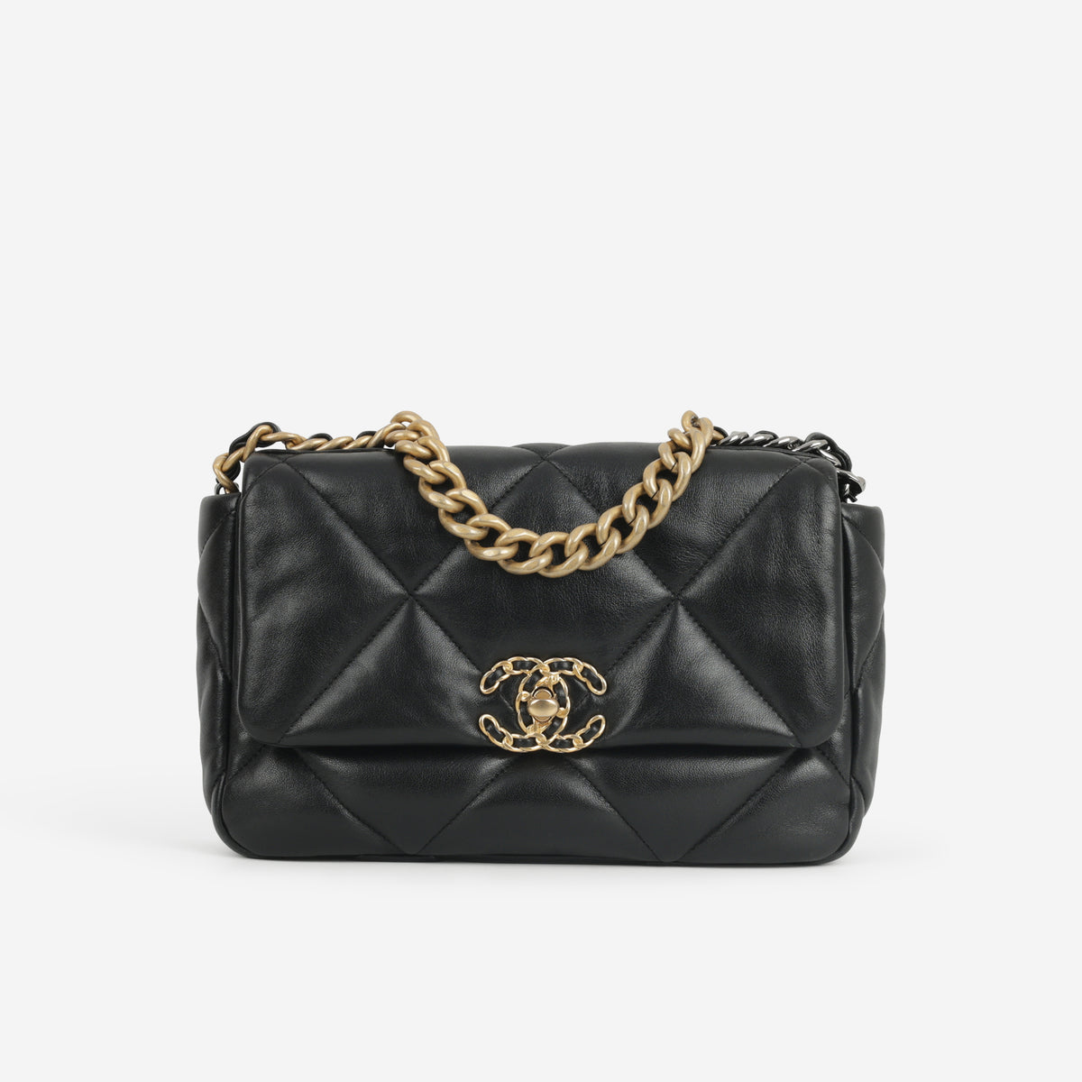 Chanel Small 19 Flap - Black Lambskin | Mixed Hardware