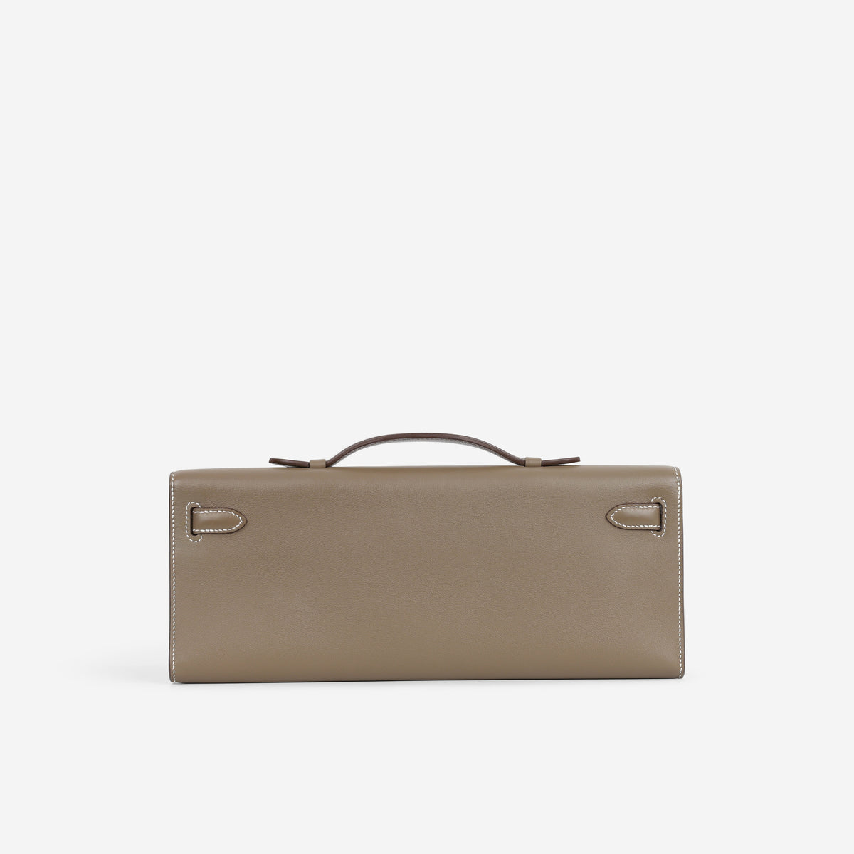 Hermès Kelly Cut - Etoupe Swift | Palladium Hardware