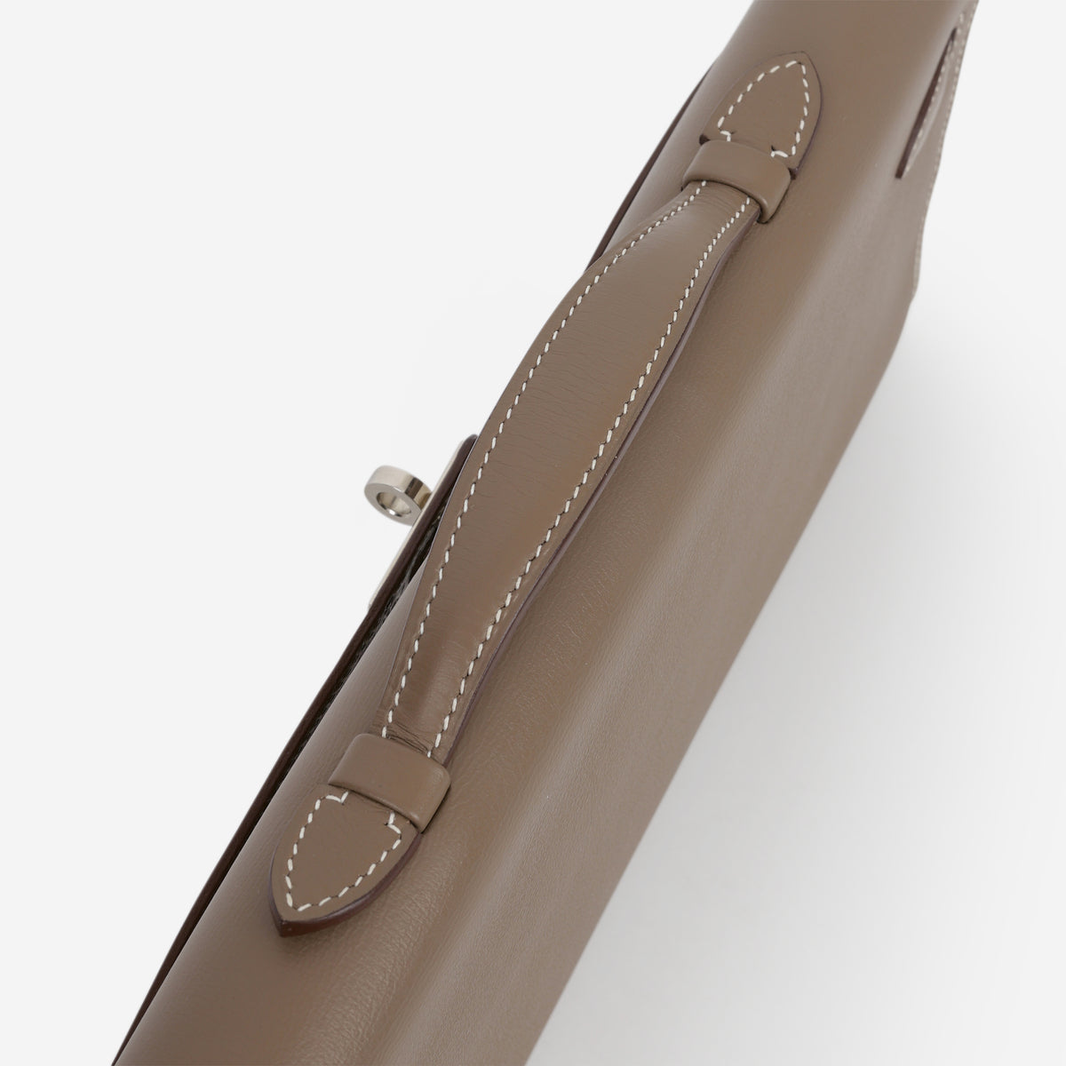 Hermès Kelly Cut - Etoupe Swift | Palladium Hardware