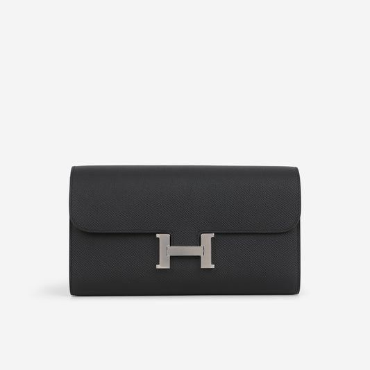 Hermès Constance To Go - Black Epsom | Palladium Hardware