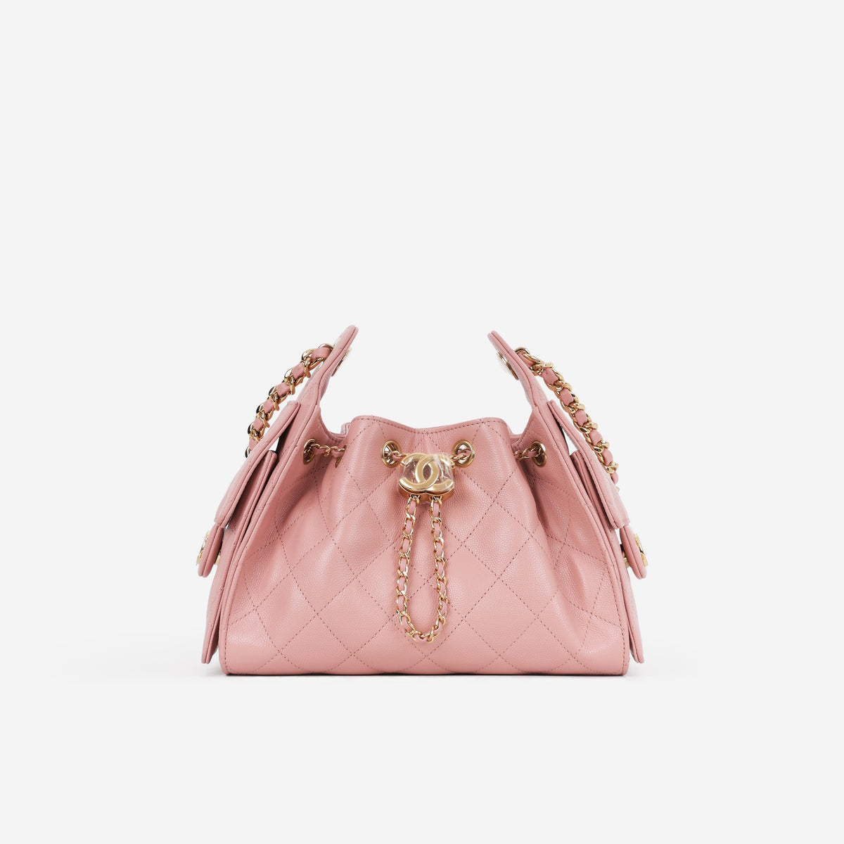 Chanel Mini 25 Hobo - Pink Caviar | Gold Hardware
