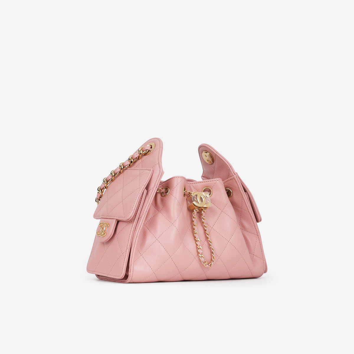 Chanel Mini 25 Hobo - Pink Caviar | Gold Hardware