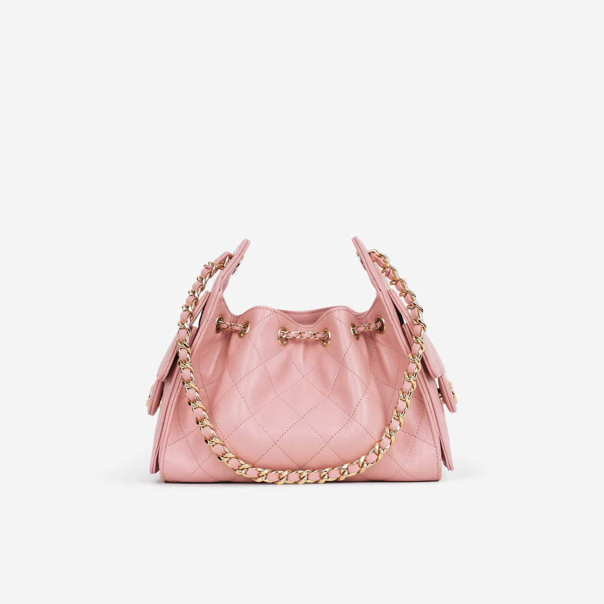Chanel Mini 25 Hobo - Pink Caviar | Gold Hardware