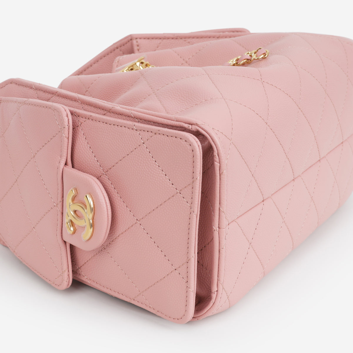 Chanel Mini 25 Hobo - Pink Caviar | Gold Hardware
