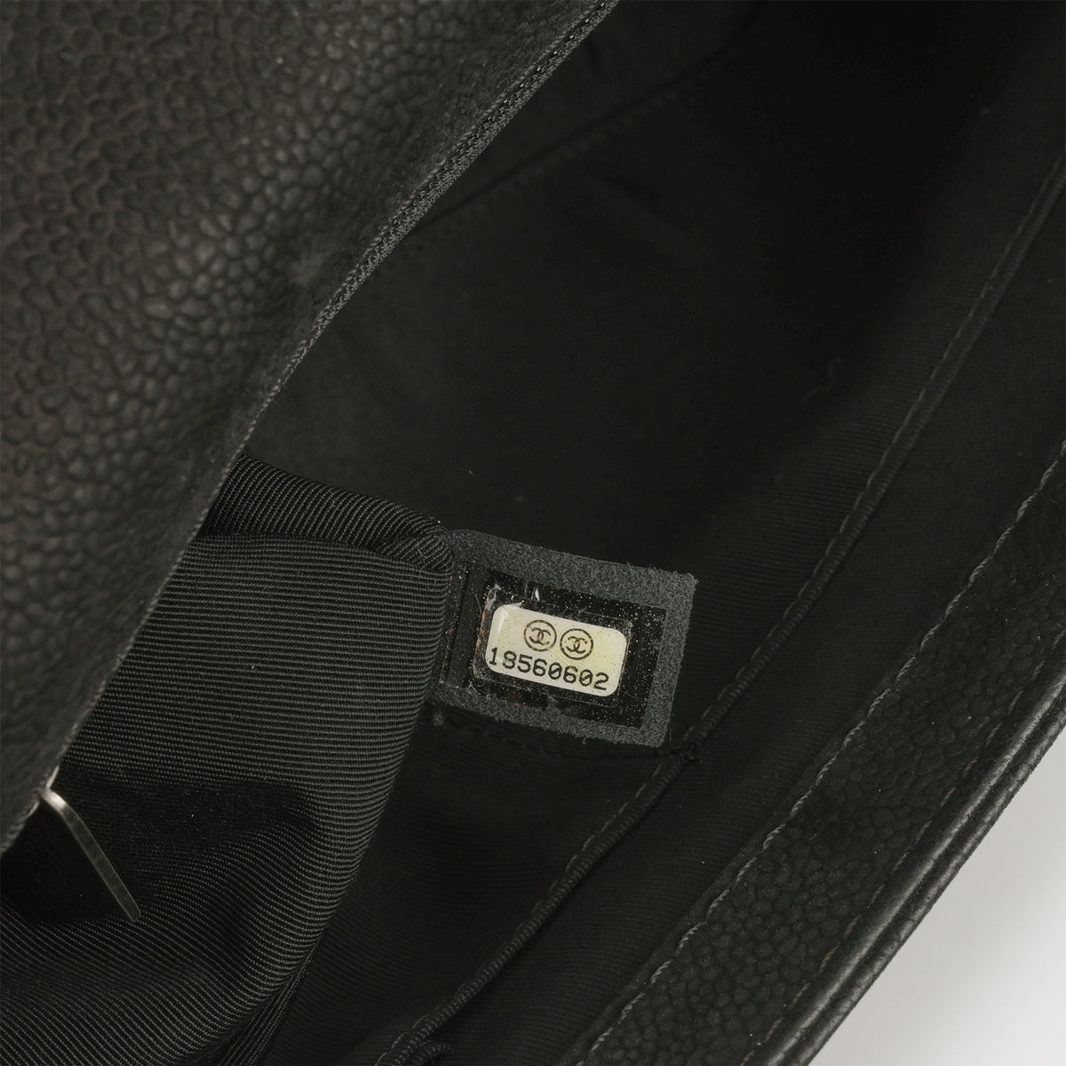 Chanel Large Boy Bag - Black Suede | Ruthenium Hardware