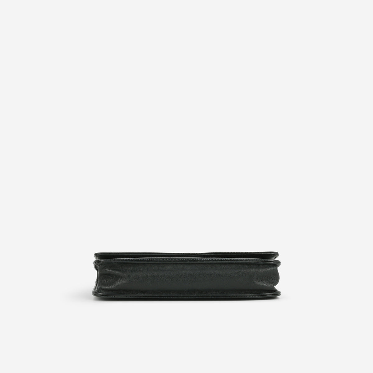 Chanel Vintage Classic Wallet on Chain - Black Caviar | Silver Hardware