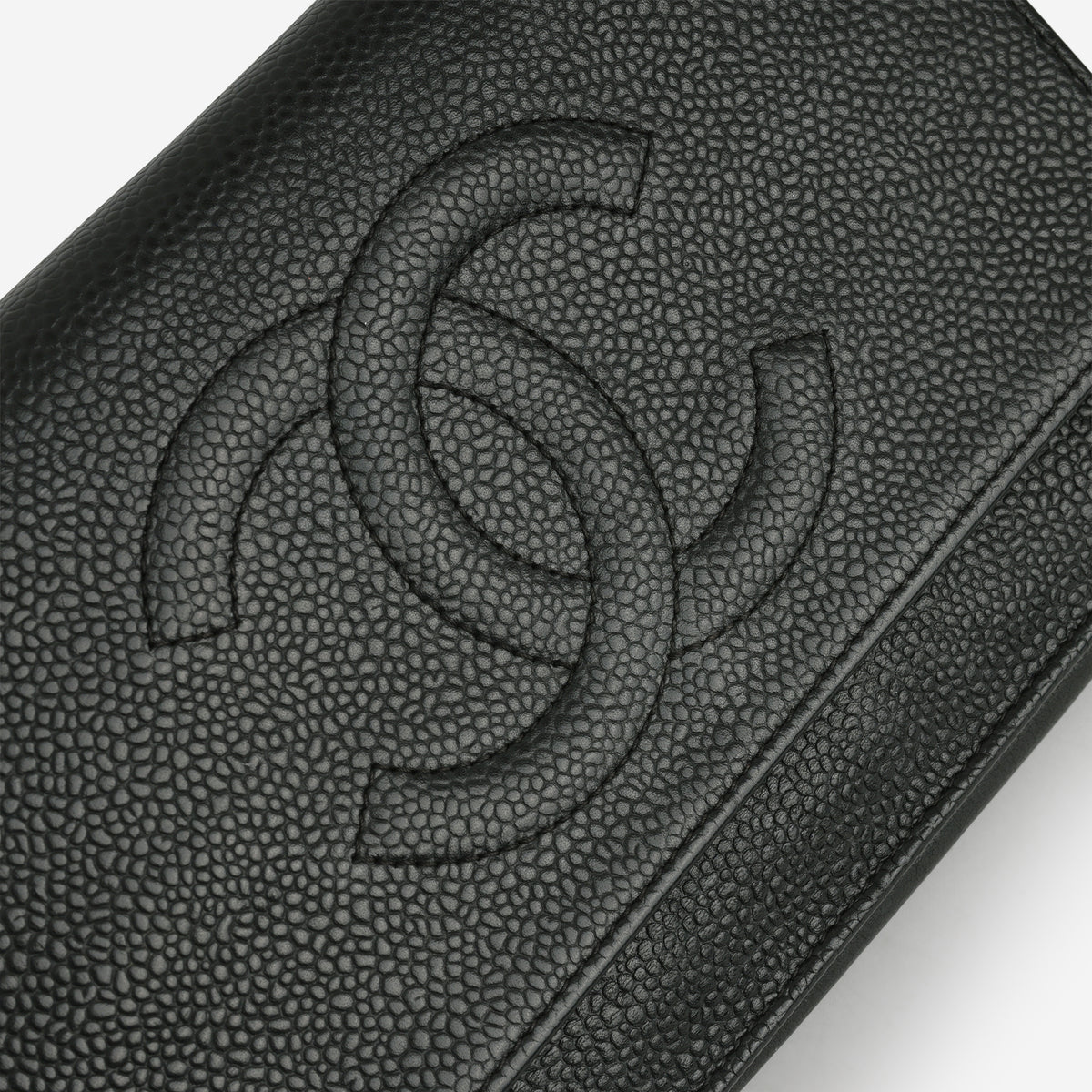 Chanel Vintage Classic Wallet on Chain - Black Caviar | Silver Hardware