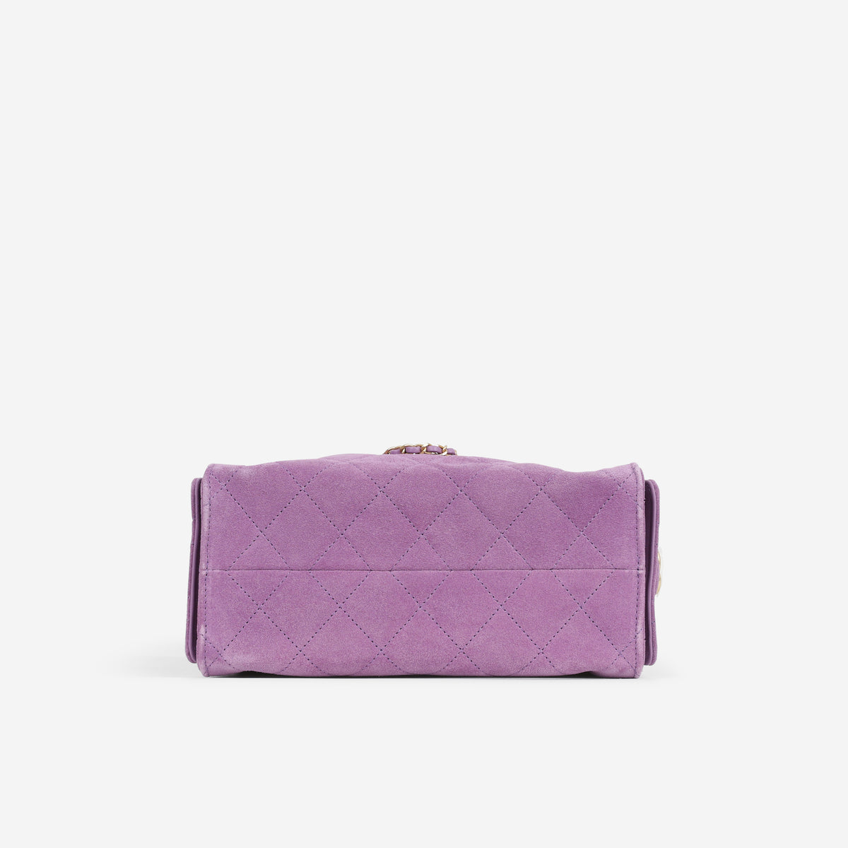 Chanel Mini 25 Hobo - Purple Suede | Aged Gold Hardware