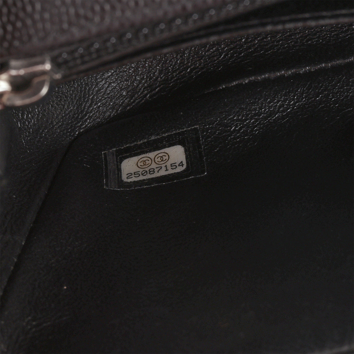Chanel Mini Rectangular - Black Chevron Caviar | Silver Hardware - Bagista