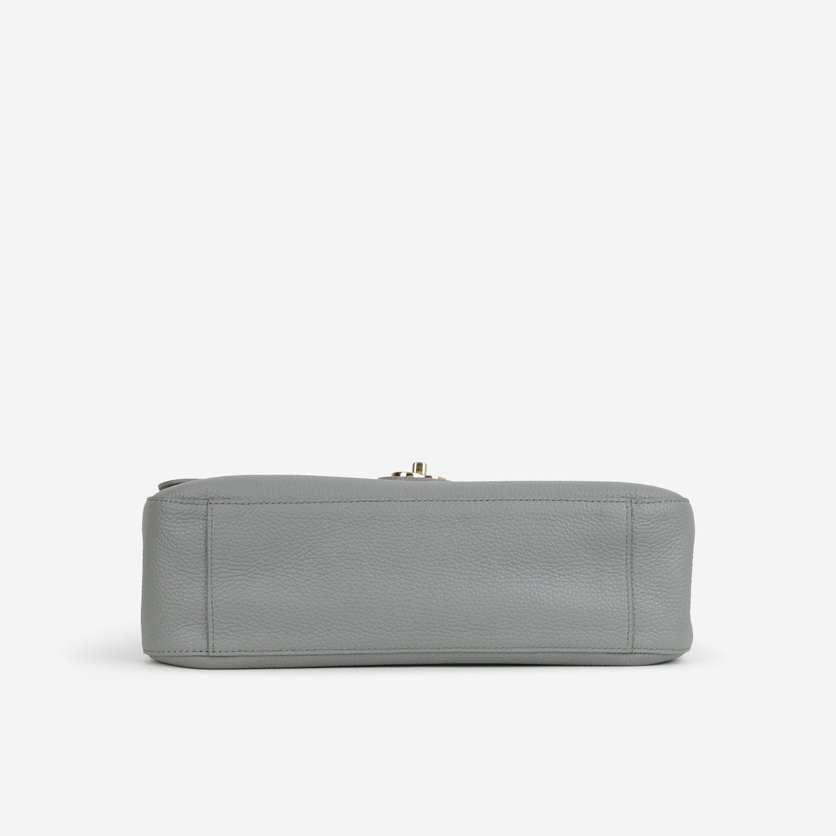 Chanel Maxi Flap 32 Bag - Grey Grained Calfskin | Gold Hardware