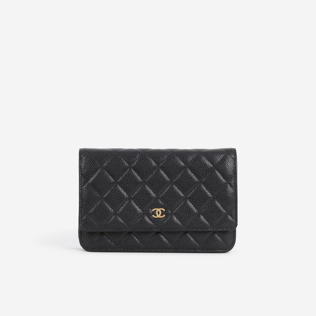 Chanel Classic Wallet on Chain - Black Caviar | Gold Hardware - Bagista