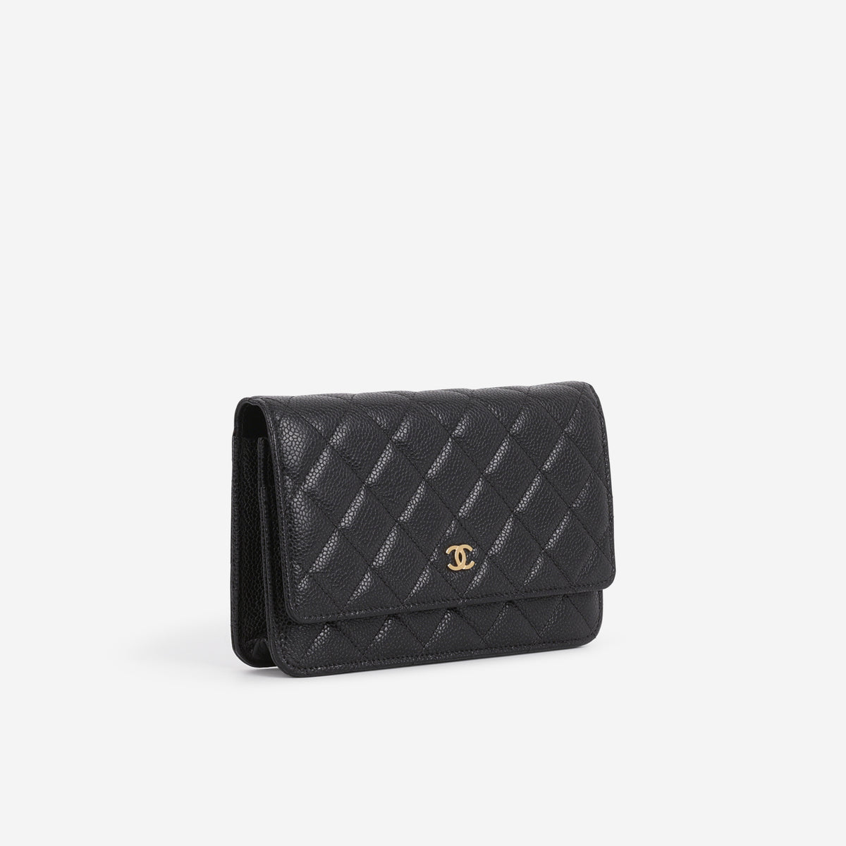Chanel Classic Wallet on Chain - Black Caviar | Gold Hardware - Bagista