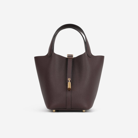 Hermès Picotin 18 - Rouge Sellier Clemence | Gold Hardware