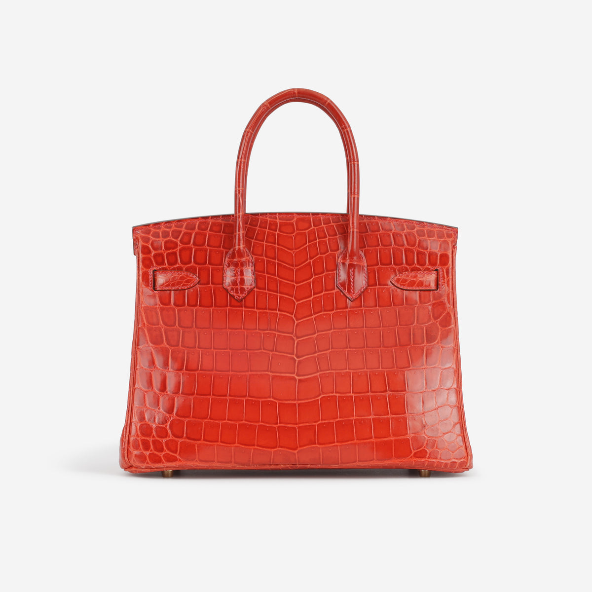 Hermès Birkin 30 - Sanguine Crocodile Niloticus | Gold Hardware
