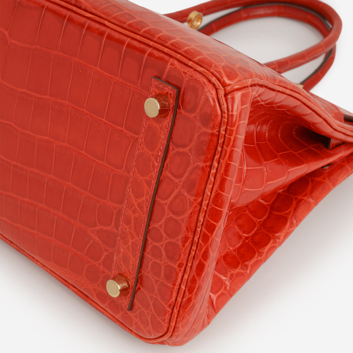 Hermès Birkin 30 - Sanguine Crocodile Niloticus | Gold Hardware