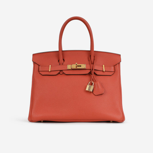 Hermès Birkin 30 - Capucine Togo | Gold Hardware
