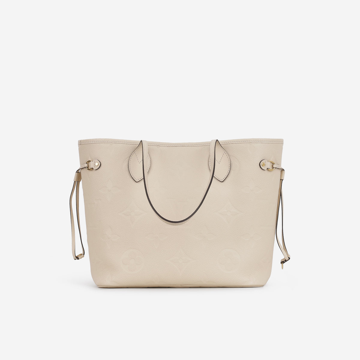 Louis Vuitton Neverfull MM - Creme Empreinte | Gold Hardware