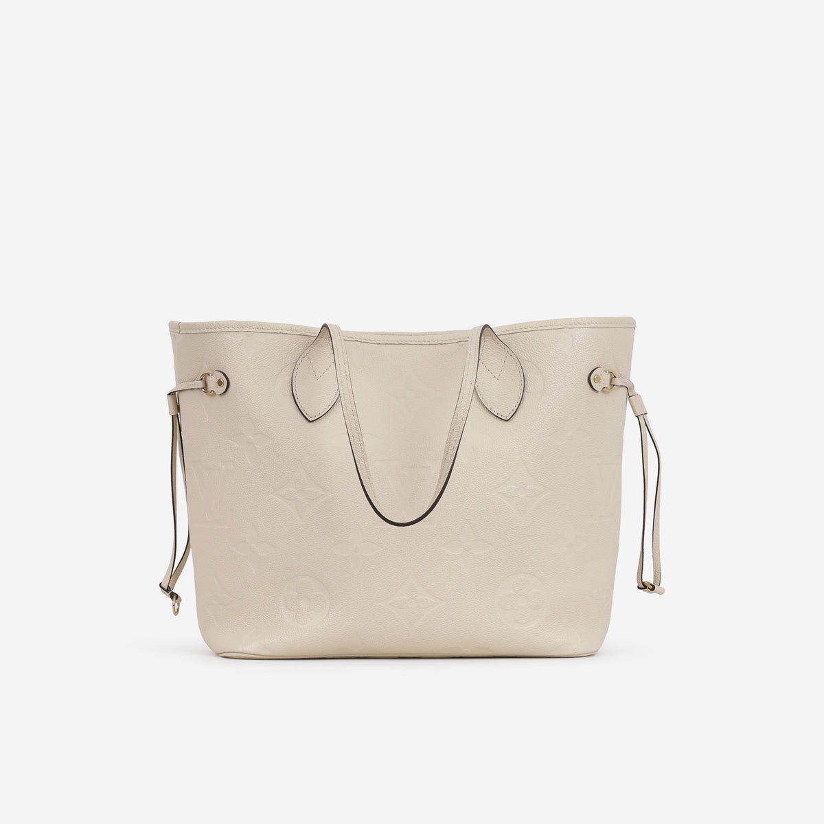 Louis Vuitton Neverfull MM - Creme Empreinte | Gold Hardware