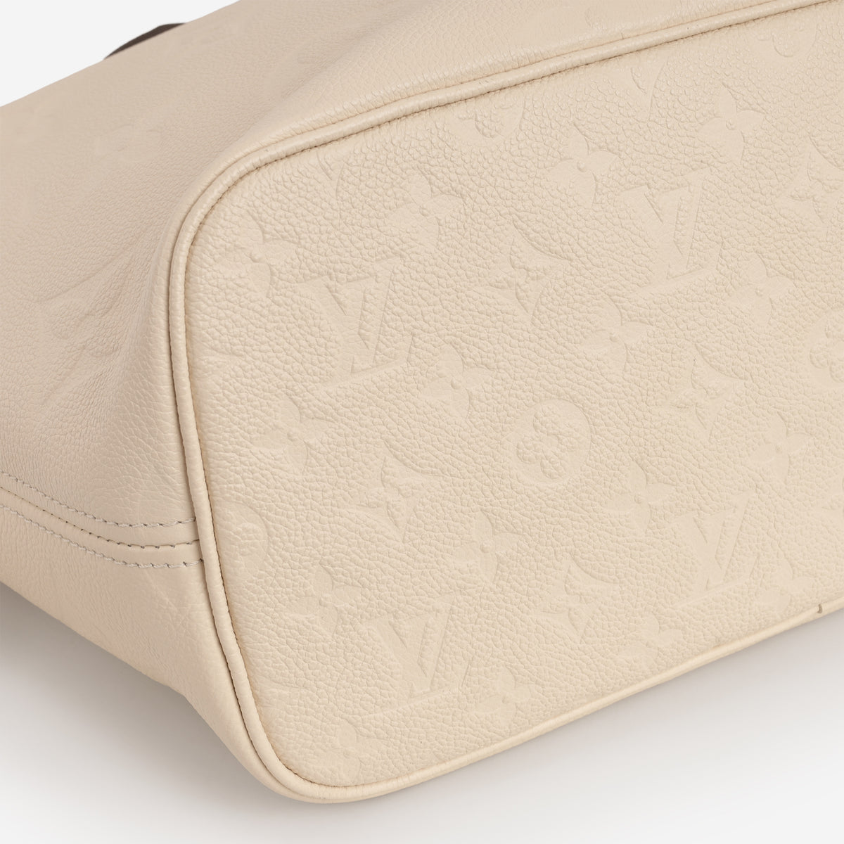 Louis Vuitton Neverfull MM - Creme Empreinte | Gold Hardware