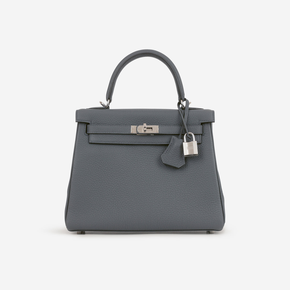 Hermès Kelly 25 - Gris Misty Togo | Palladium Hardware