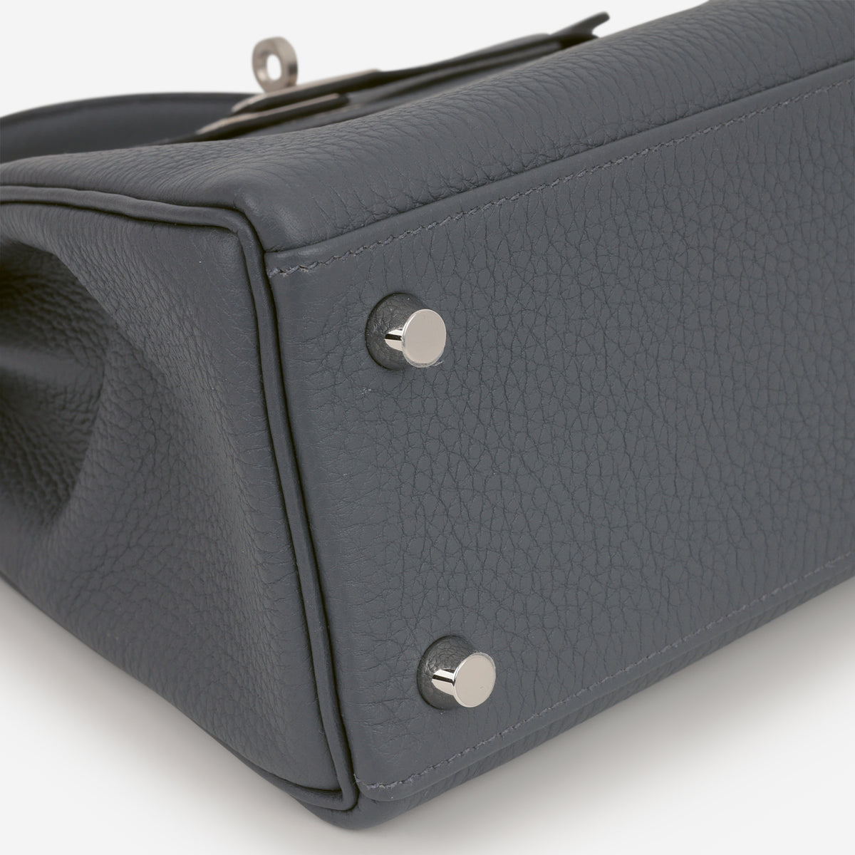 Hermès Kelly 25 - Gris Misty Togo | Palladium Hardware