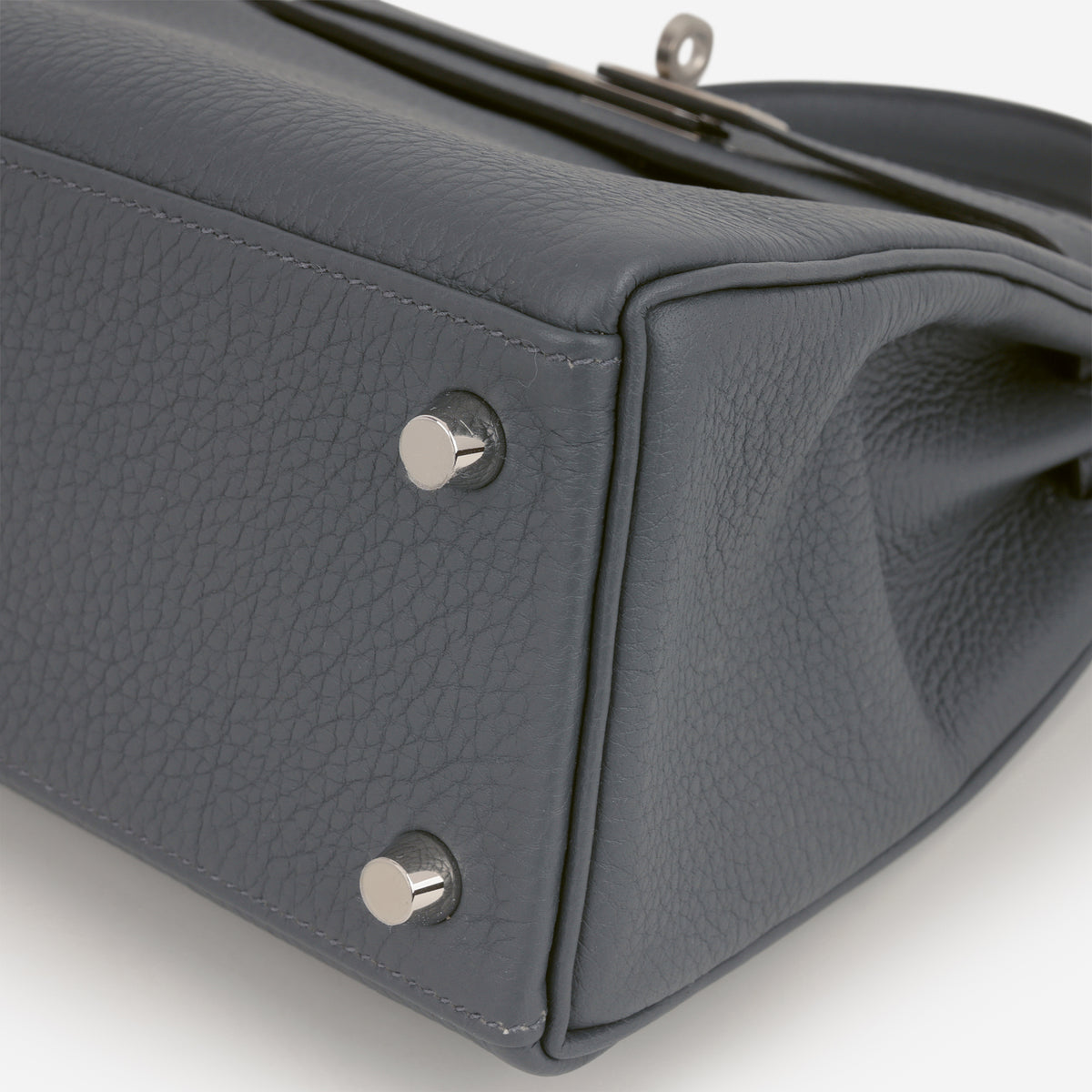 Hermès Kelly 25 - Gris Misty Togo | Palladium Hardware