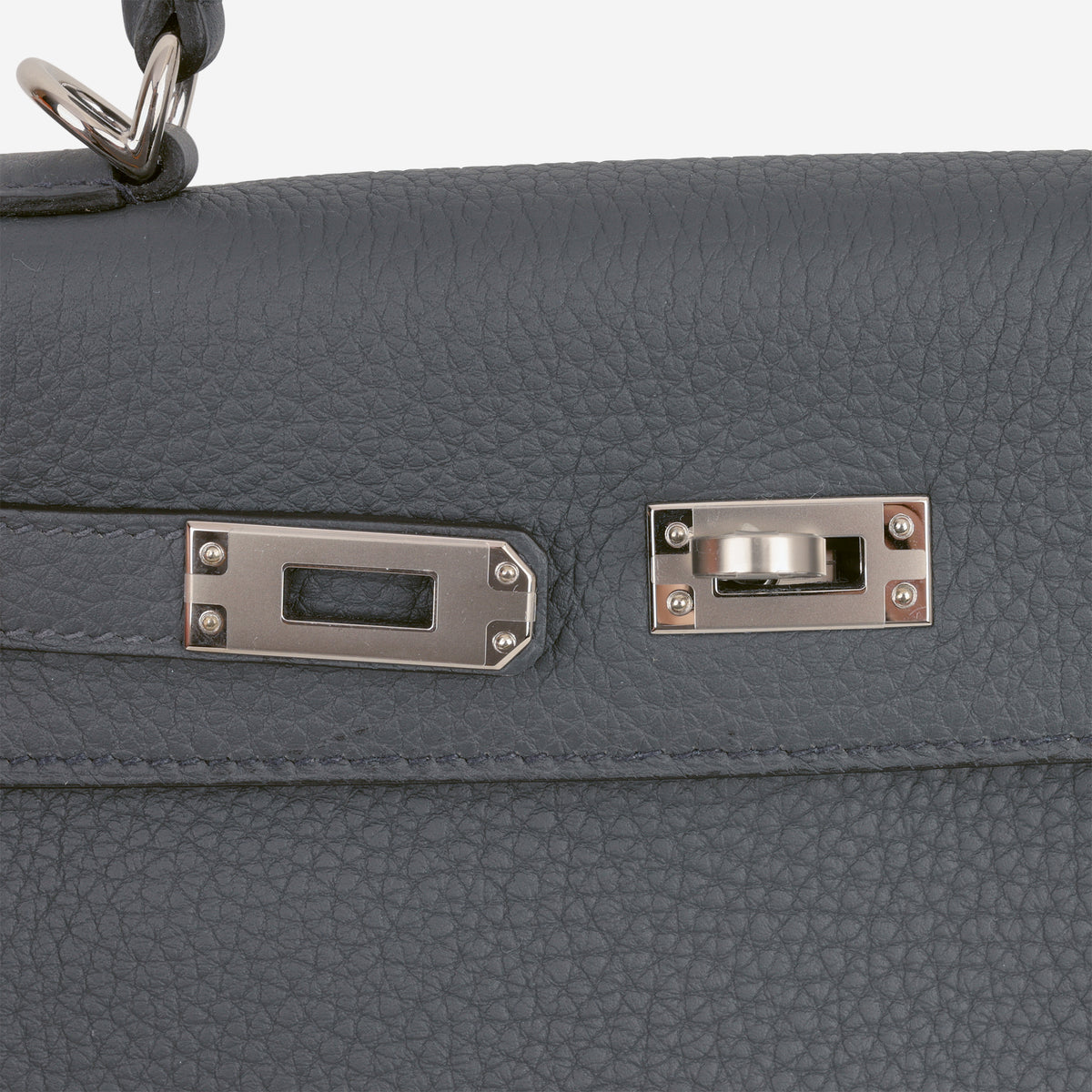 Hermès Kelly 25 - Gris Misty Togo | Palladium Hardware