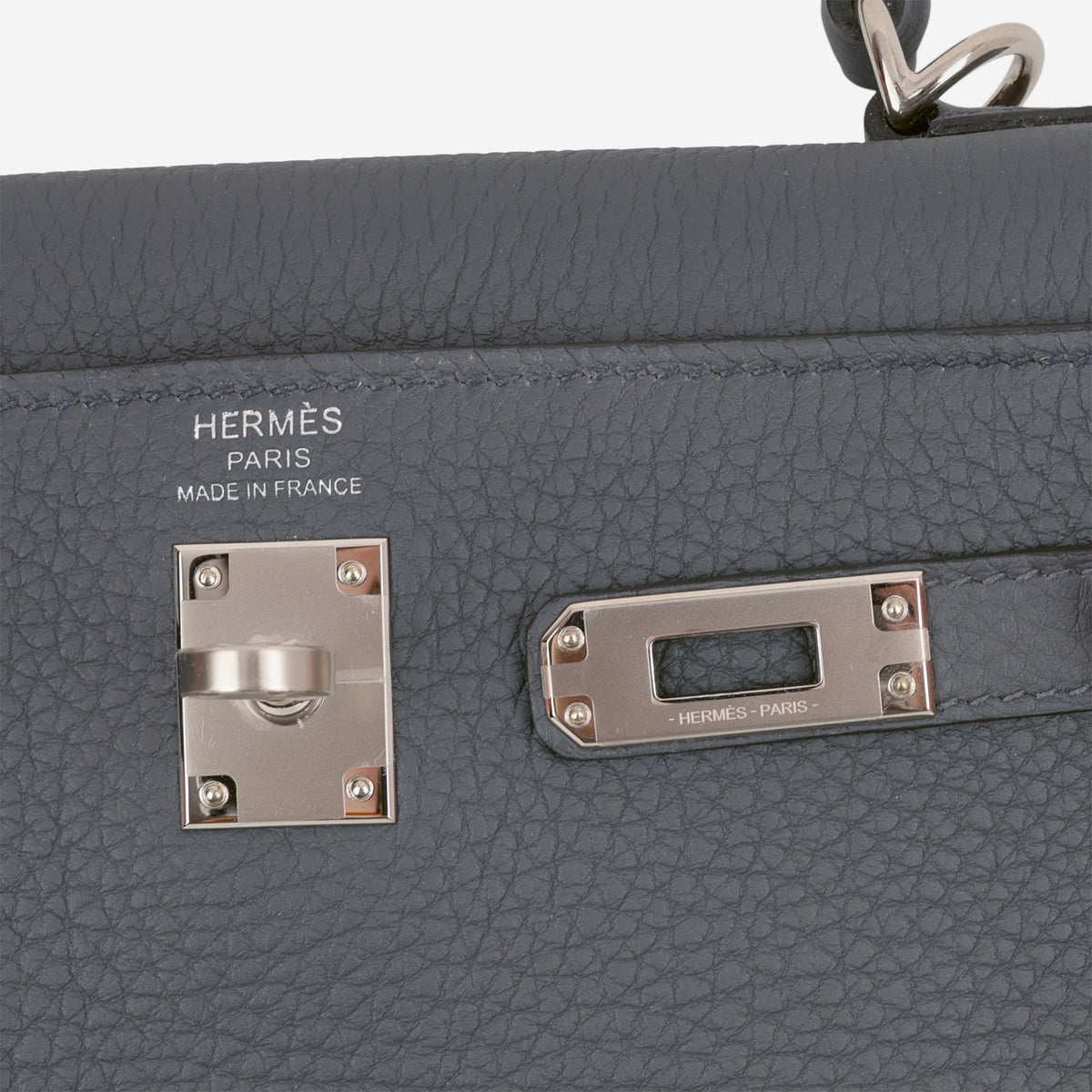 Hermès Kelly 25 - Gris Misty Togo | Palladium Hardware