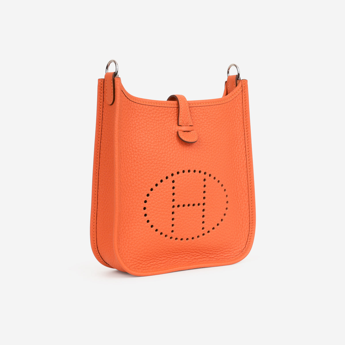 Hermès Evelyne TPM - Tangerine Clemence | Palladium Hardware