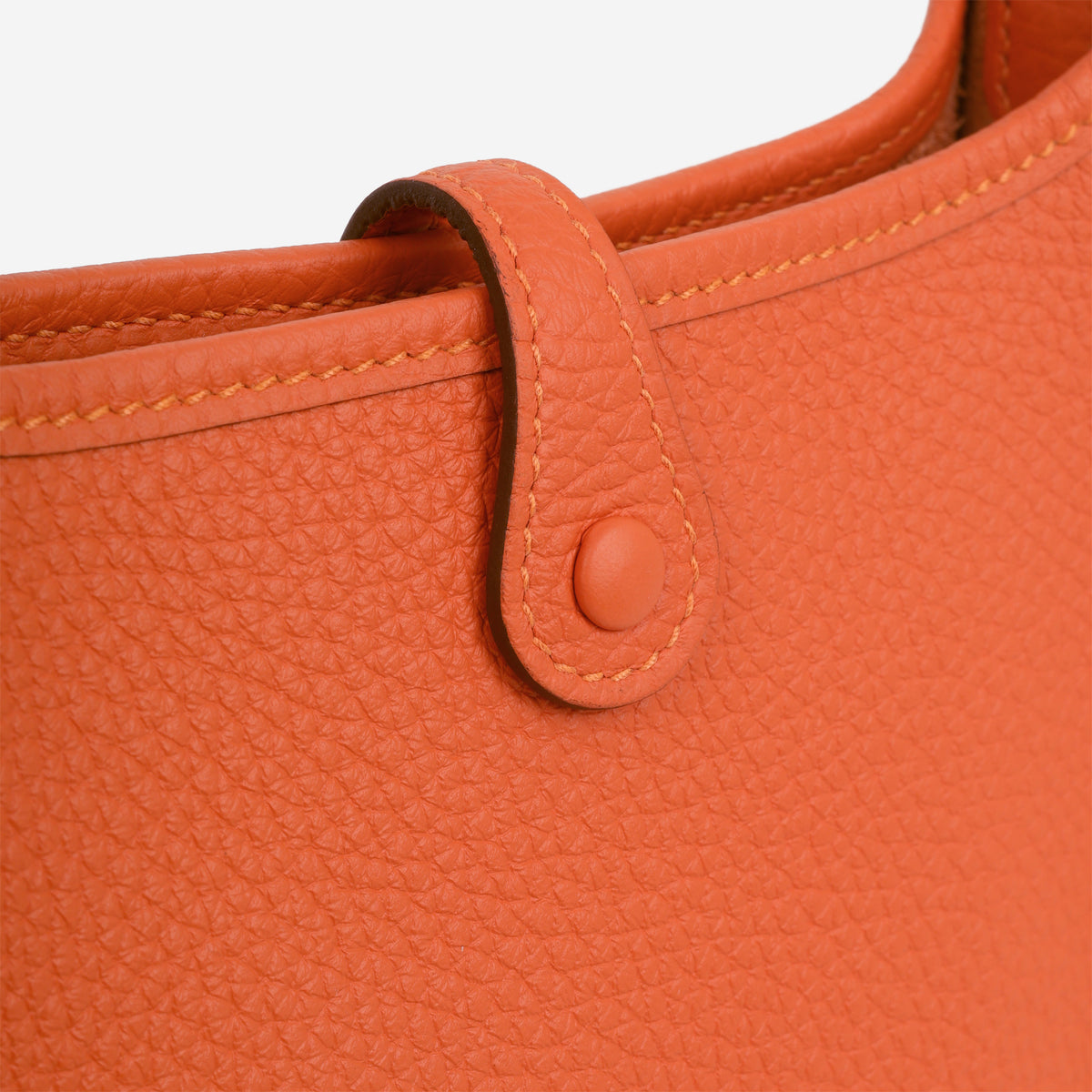 Hermès Evelyne TPM - Tangerine Clemence | Palladium Hardware