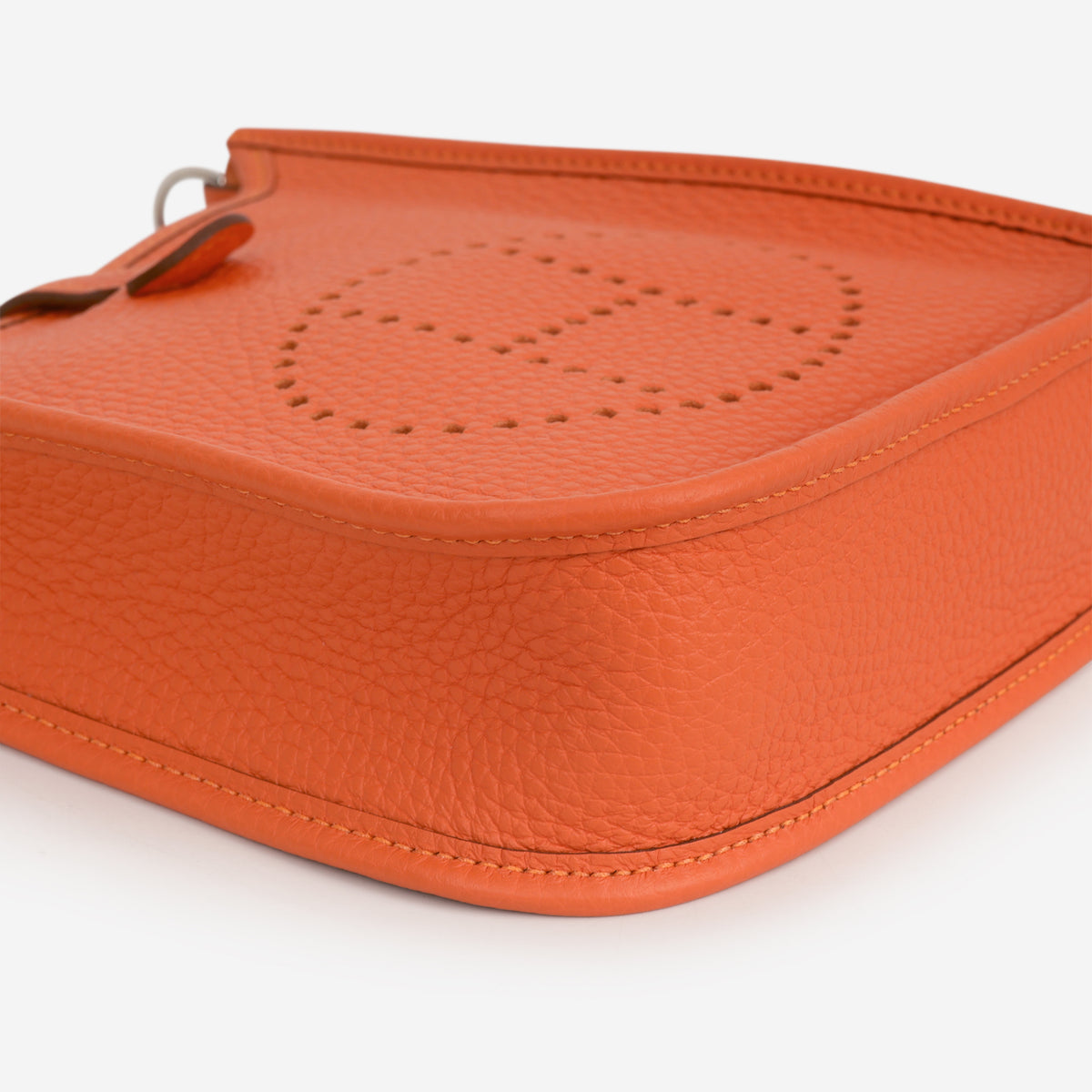 Hermès Evelyne TPM - Tangerine Clemence | Palladium Hardware