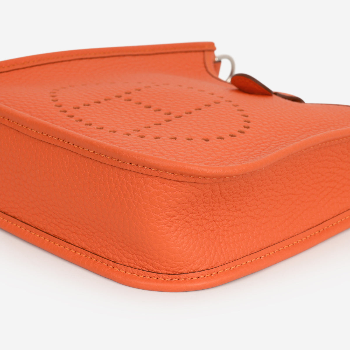 Hermès Evelyne TPM - Tangerine Clemence | Palladium Hardware
