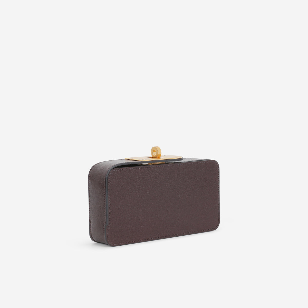 Hermès Sanglons Clutch - Rouge Sellier Chevre Chamkila | Gold Hardware