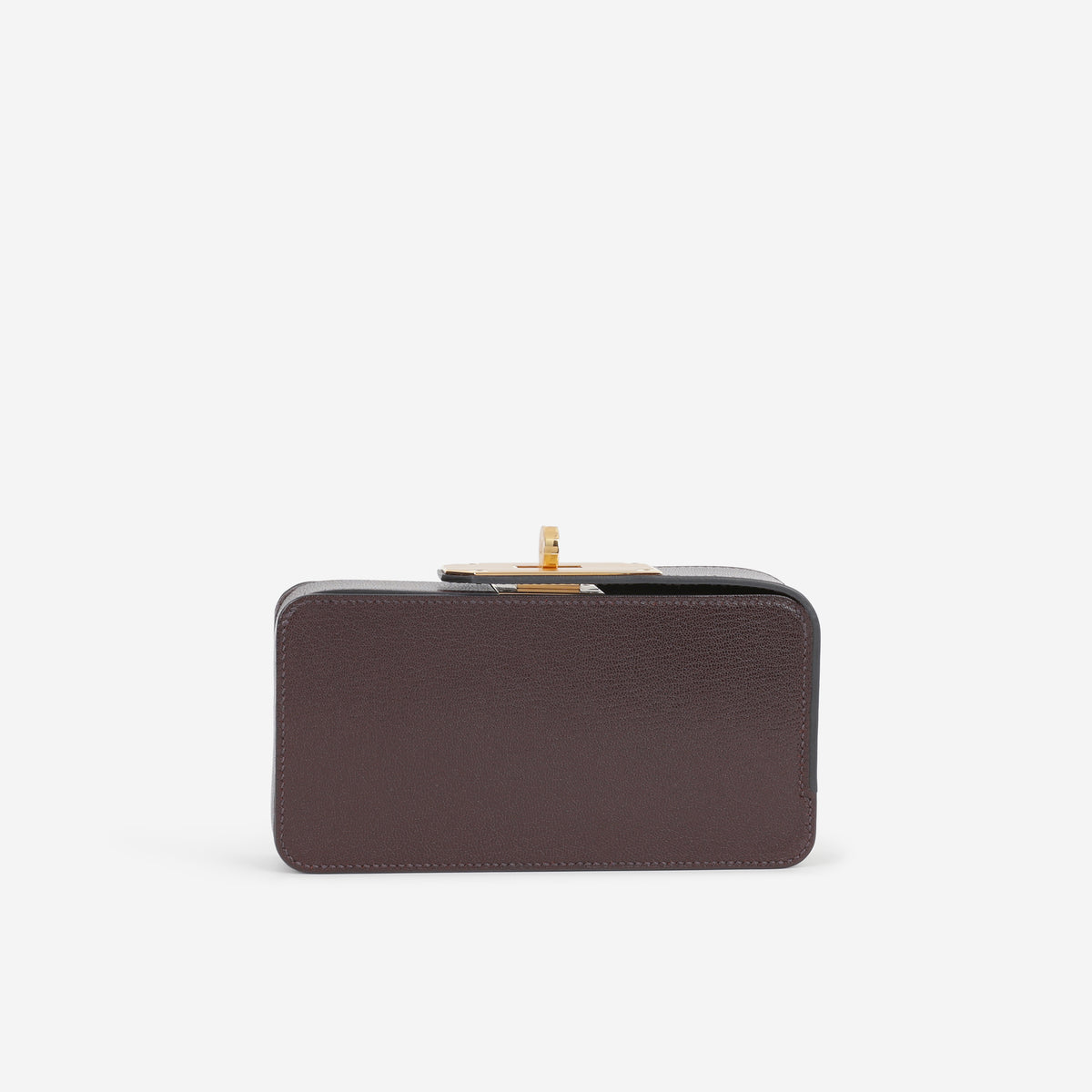 Hermès Sanglons Clutch - Rouge Sellier Chevre Chamkila | Gold Hardware