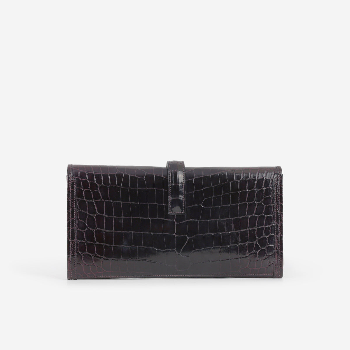 Hermès Jige 29 Clutch - Iris Matte Crocodile Niloticus