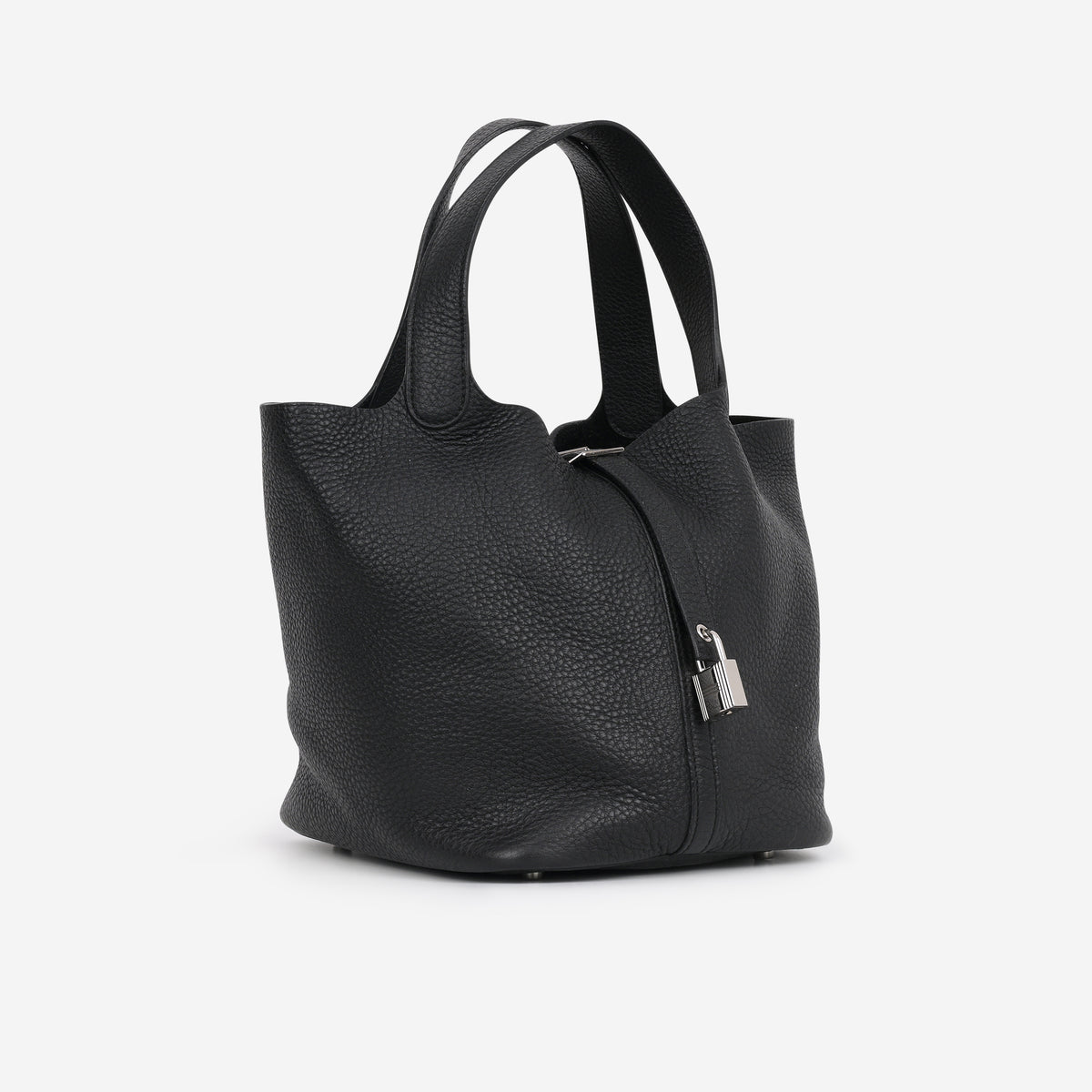 Hermès Picotin 22 - Black Clemence | Palladium Hardware