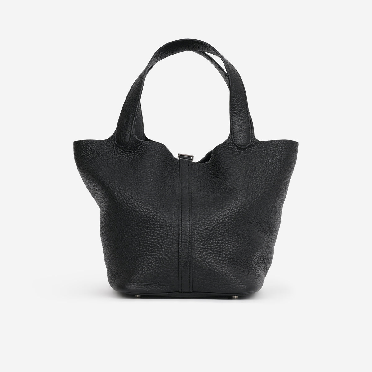 Hermès Picotin 22 - Black Clemence | Palladium Hardware