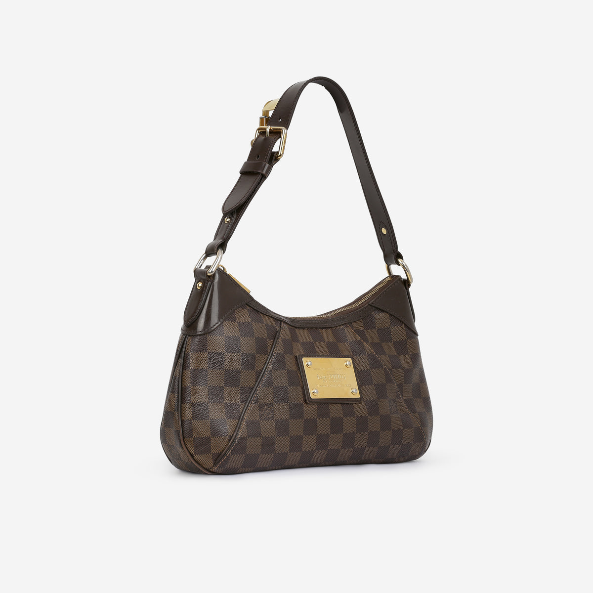 Louis Vuitton Thames Shoulder Bag - Damier Ebene Canvas | Gold Hardware