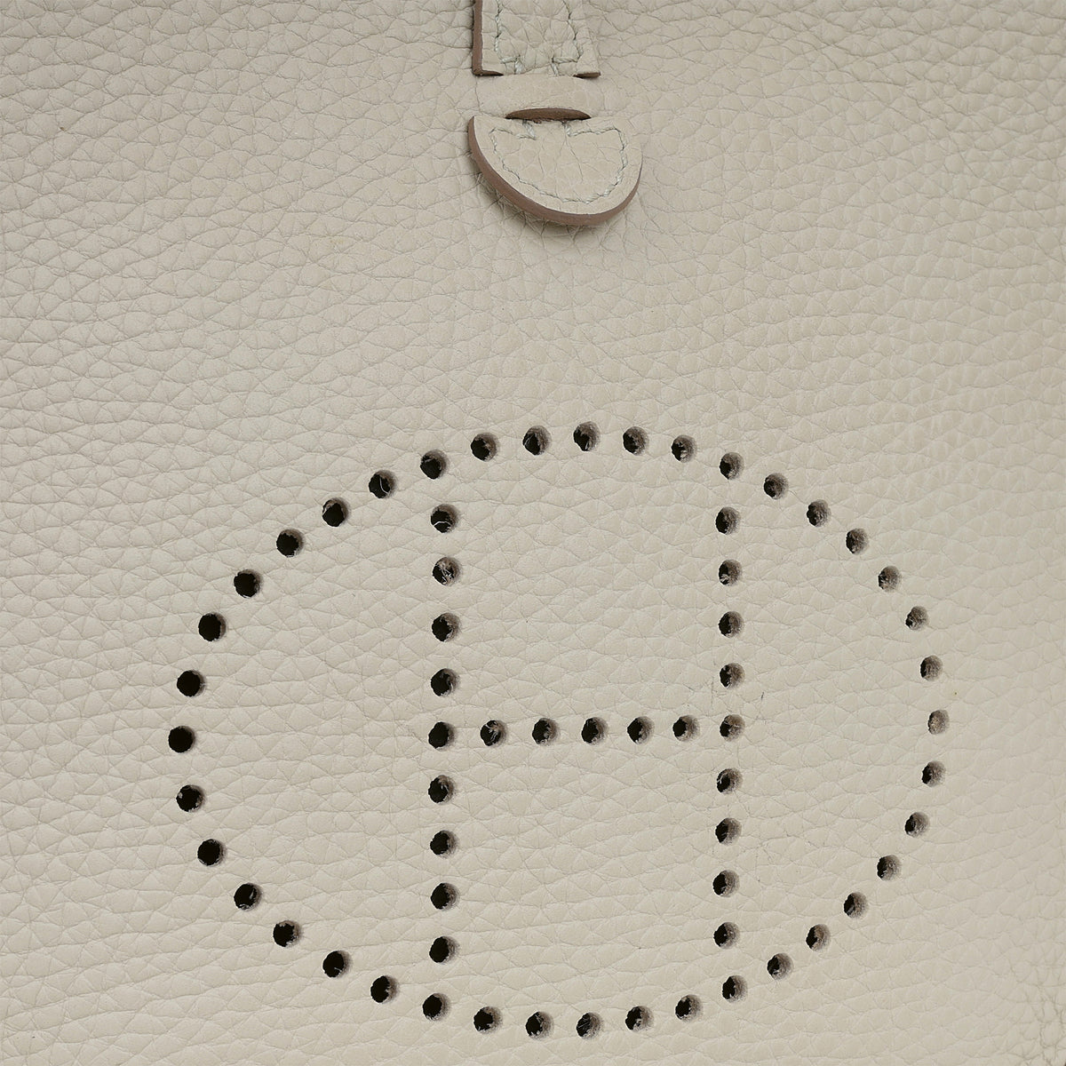 Hermès Mini Evelyne 16 - Beton Clemence / Multi Strap | Palladium Hardware
