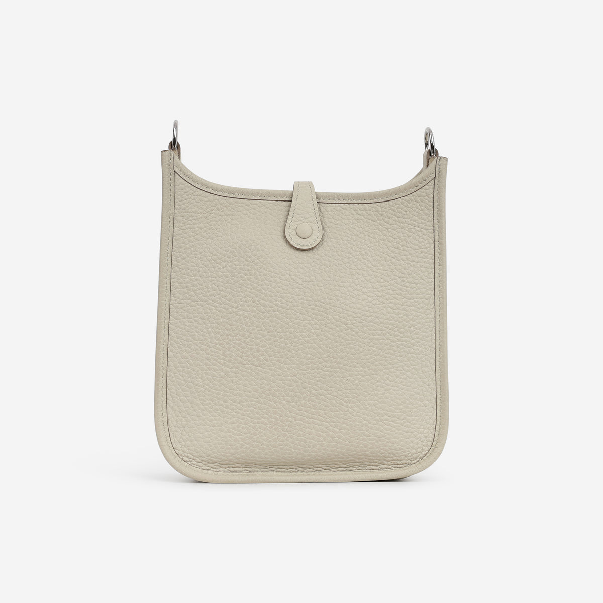 Hermès Mini Evelyne 16 - Beton Clemence / Multi Strap | Palladium Hardware