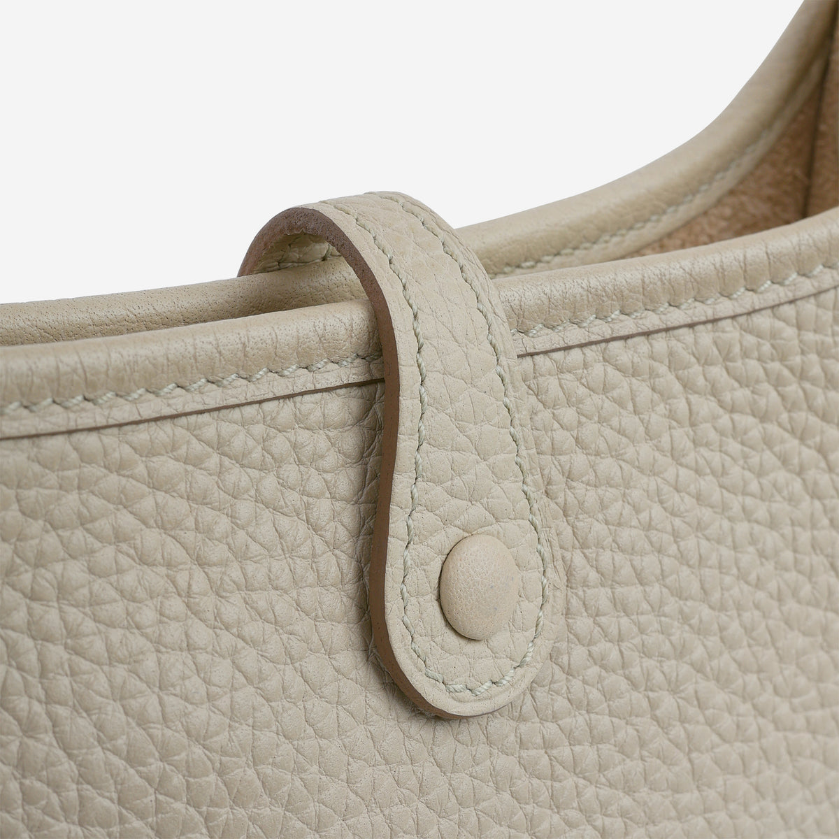 Hermès Mini Evelyne 16 - Beton Clemence / Multi Strap | Palladium Hardware