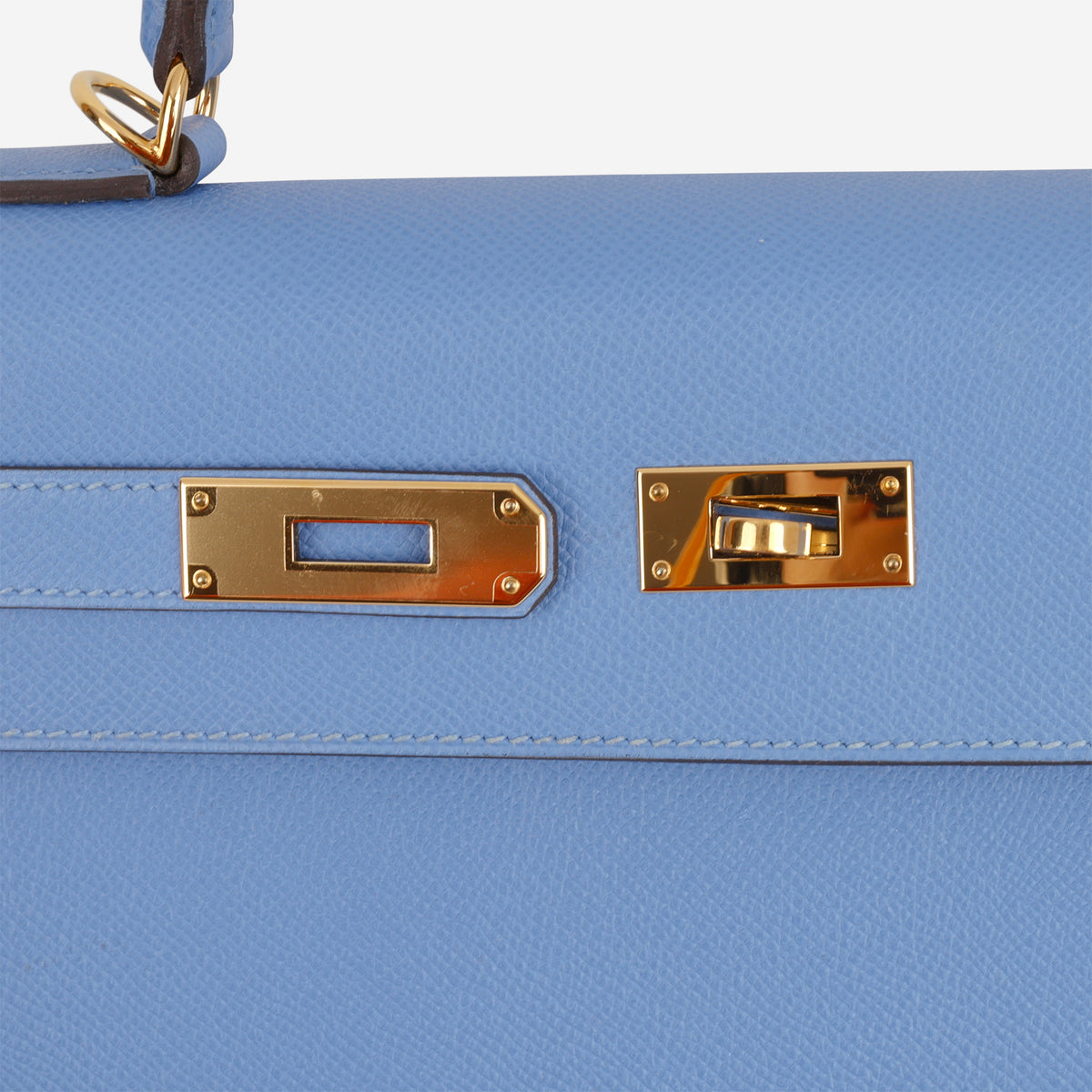 Hermès Kelly 35 - Bleu Paradis Epsom | Gold Hardware