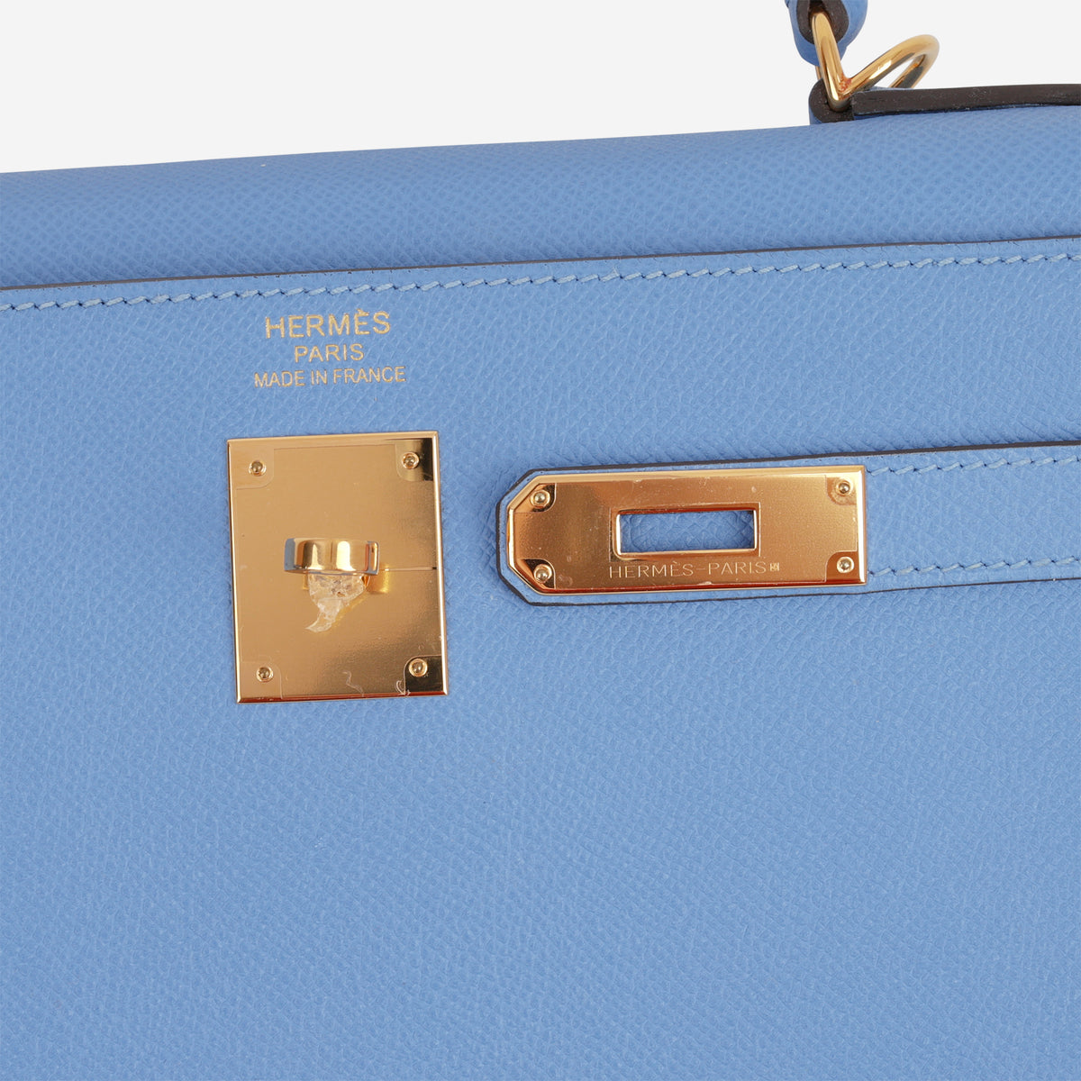 Hermès Kelly 35 - Bleu Paradis Epsom | Gold Hardware