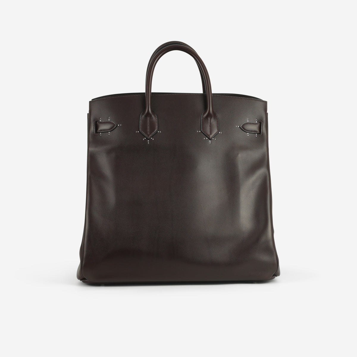 Hermès HAC 40 'Reier' - Ebene Evergrain | Palladium Hardware - Bagista