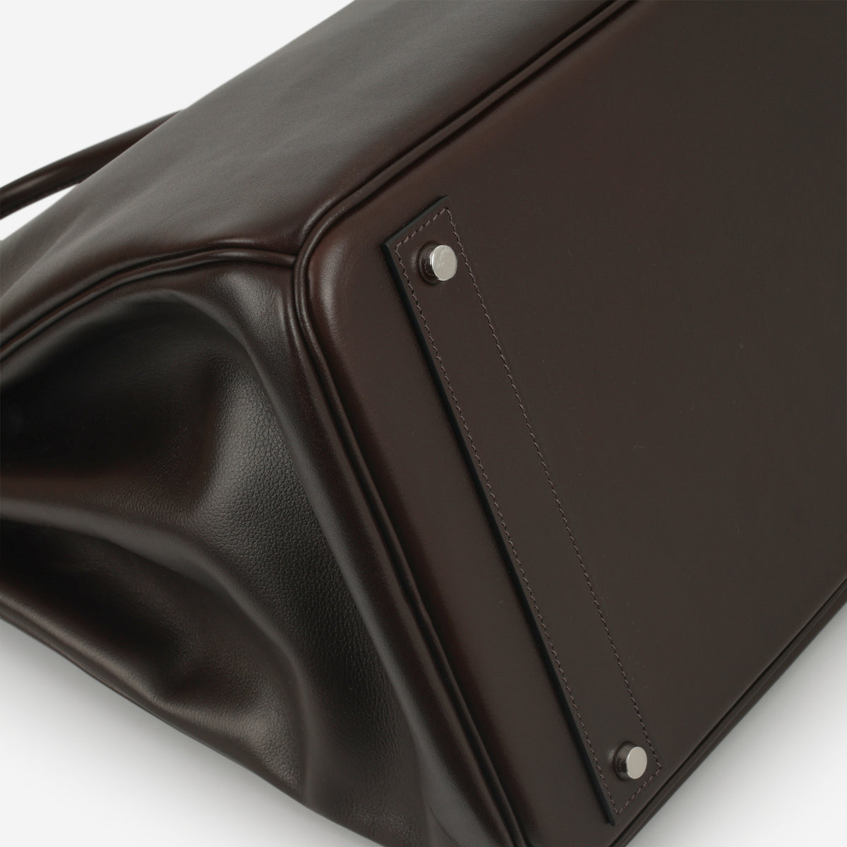 Hermès HAC 40 'Reier' - Ebene Evergrain | Palladium Hardware - Bagista