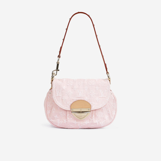 Louis Vuitton Sunset Bag - Pink Monogram Denim | Gold Hardware - Bagista